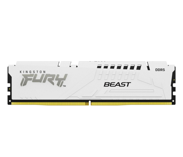 Kingston FURY 16GB (1x16GB) 6000 CL30 Beast Biały - 1353066 - zdjęcie